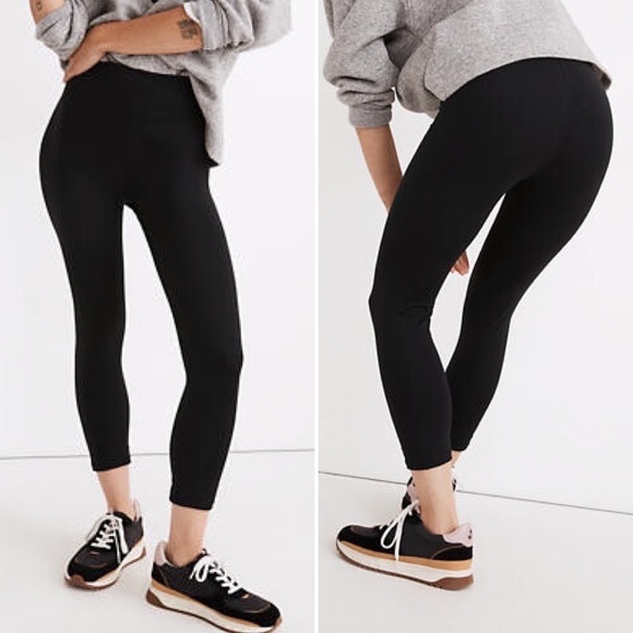 🆕 Madewell MWL Form High-Rise 23" Leggings in Black - Picture 2 of 13